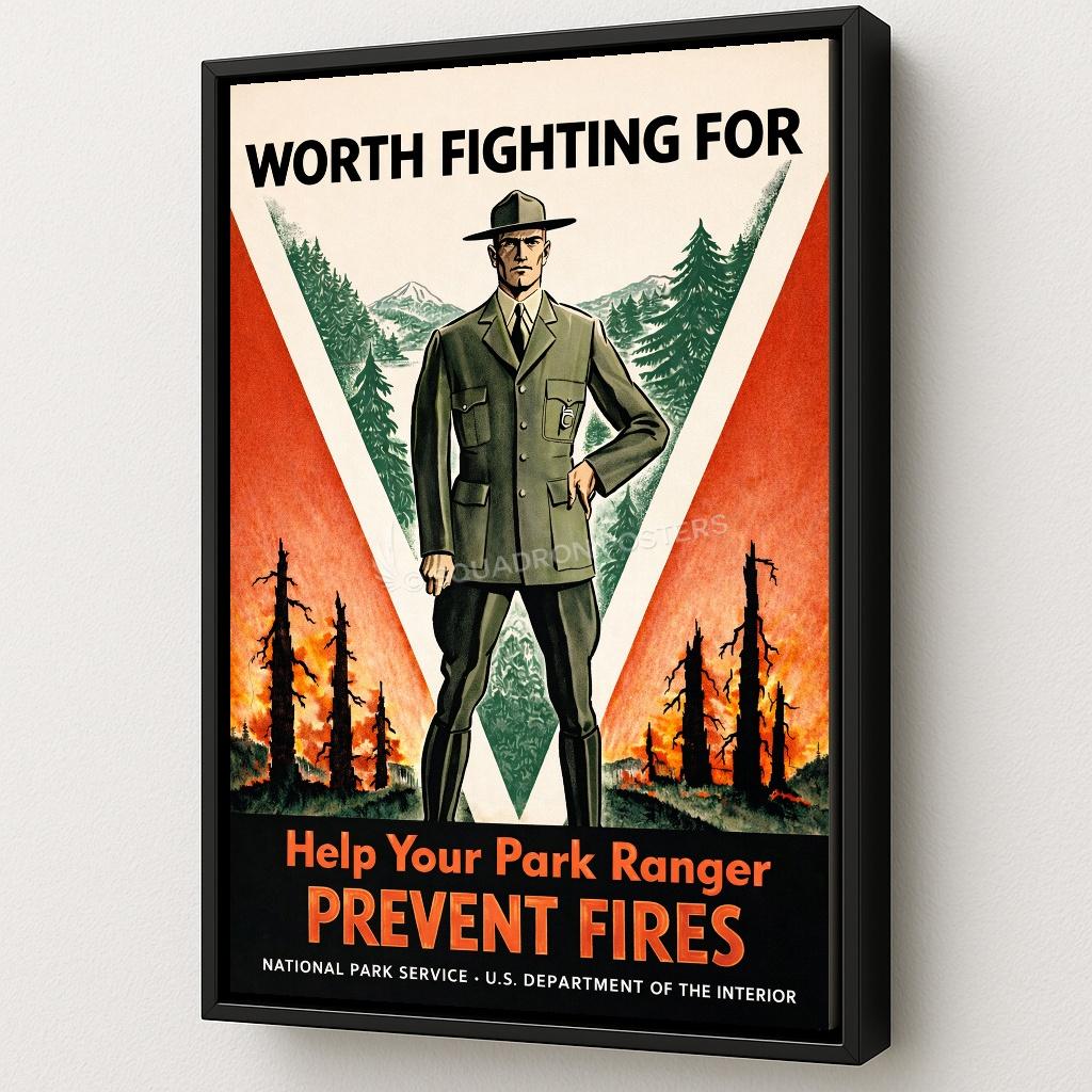 Worth Fighting For Help Your Park Ranger Art