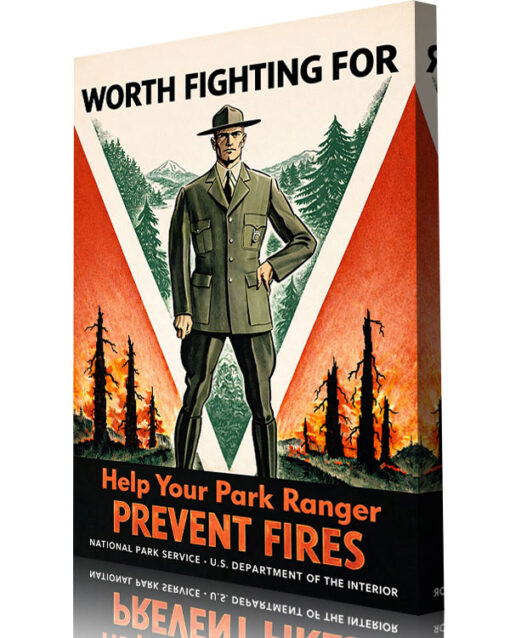 Worth Fighting For Help Your Park Ranger Art - Squadron Posters