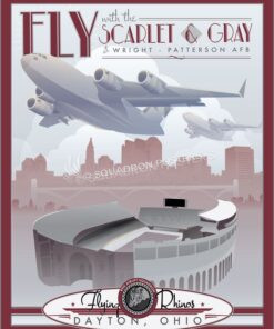 Wright Patterson AFB 89th Wright-Pat_C-17_89th_AS_SP00744_featured-aircraft-lithograph-vintage-airplane-poster