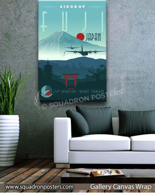 Yokota AB 374 OSS - Squadron Posters