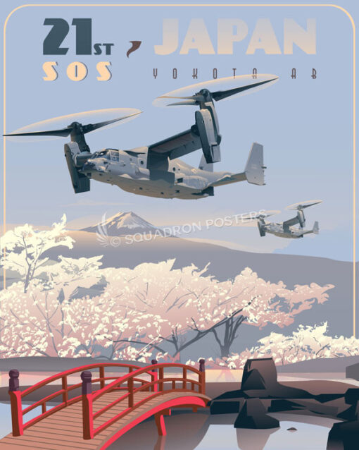 Yokota AB Japan 21st Special Operations Squadron - Squadron Posters