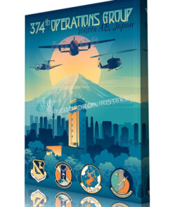 Yokota_C-130H_C-12J_UH-1N_374_OG_SP00998-aircraft-prints-posters-vintage-art
