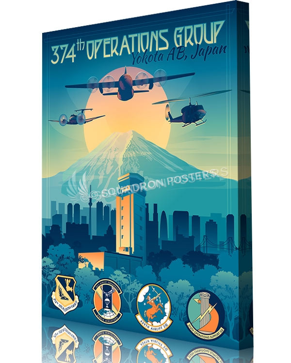 Yokota_C-130H_C-12J_UH-1N_374_OG_SP00998-aircraft-prints-posters-vintage-art