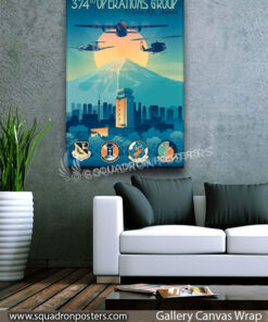 Yokota_C-130H_C-12J_UH-1N_374_OG_SP00998-squadron-posters-vintage-canvas-wrap-aviation-prints