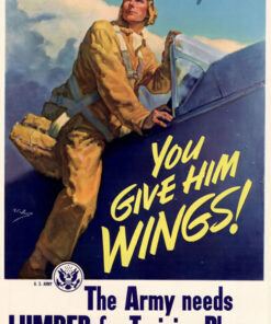 You Give Him Wings Historic Art