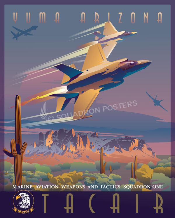 Yuma Arizona F-35C MAWTS-1 TACAIR Division