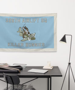 326th AS Killer Bunnies Flag