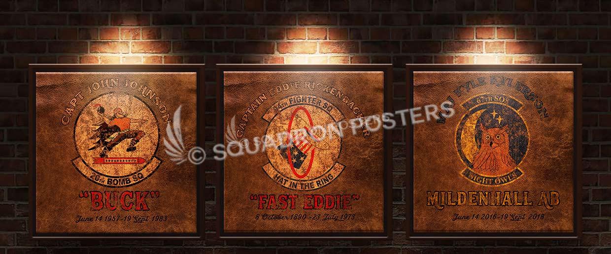 customleather-jacket-wwii-style-bomber-jacket-art World War II style bomber jacket aviator jacket wall art print