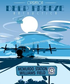 Operation Deep Freeze LC-130 poster art