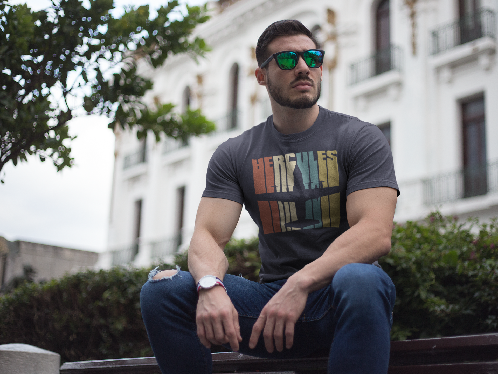 80s Retro C-130 Hercules T-shirt