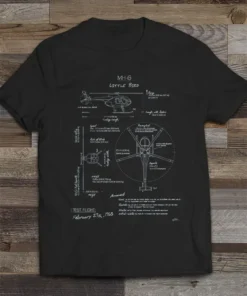 MH-6 Little Bird Blueprint T-Shirt