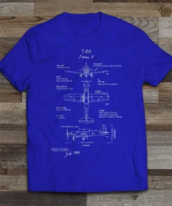 T-6 Texan II Blueprint T-Shirt