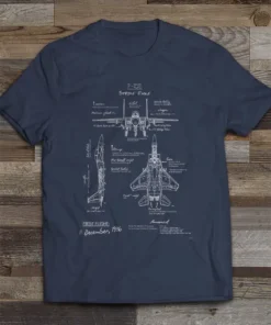 F-15E Blueprint T-shirt
