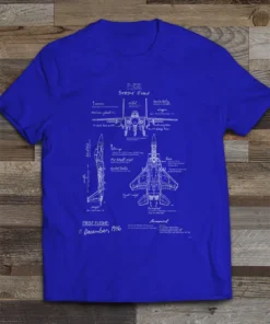 F-15E Blueprint T-shirt