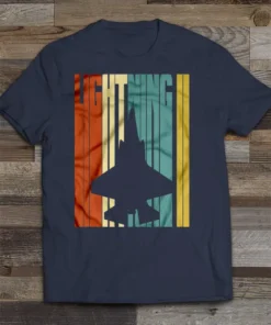 80's Retro F-35 Lightning II T-Shirt