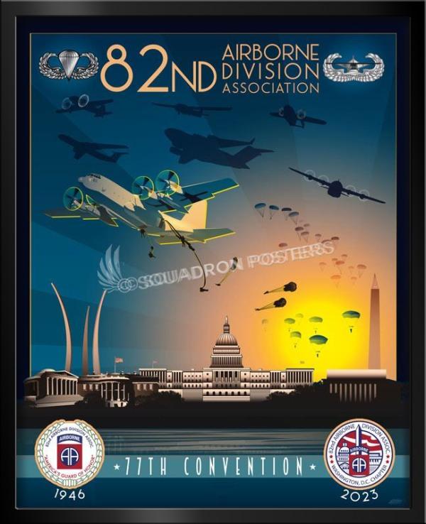 Andrews AFB 82d Airborne ADA 77th Convention - Squadron Posters