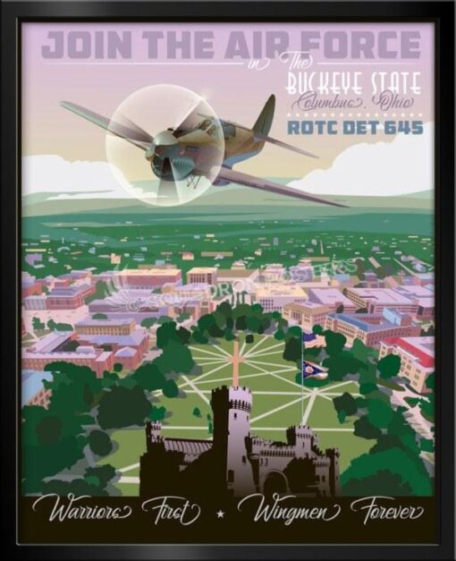 Rotc Poster Columbus Ohio ROTC Det 645 - Squadron Posters