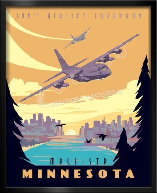 Minnesota ANG 109th AS - Squadron Posters
