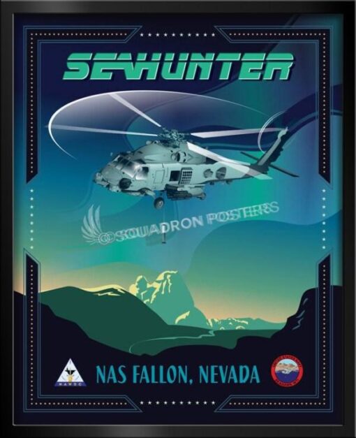 NAS Fallon Nevada NAWDC - Squadron Posters