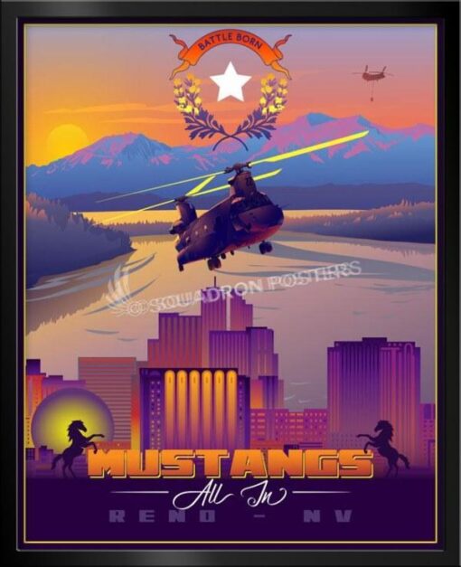 Nevada ANG B Co. 1-189th GSAB - Squadron Posters