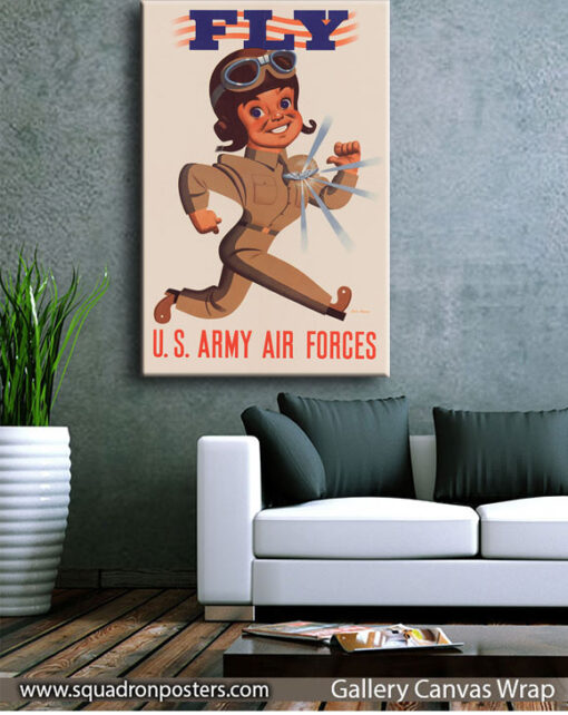 Fly US Army Air Forces Historic Art - Squadron Posters