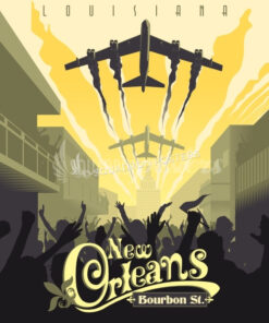 New Orleans – B-52 Stratofortress bomber print