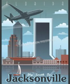 NAS Jacksonville P-8 Poseidon jacksonville-p-8-military-aviation-poster-art-print-gift