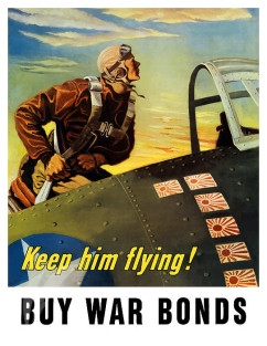 Keep Him Flying Buy War Bonds