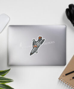 Skeleton Final Ride B61-11 Nuclear Bomb Sticker