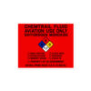 Chemtrail Fluid Storage Sign Sticker Chemtrail Fluid Storage Sign Sticker