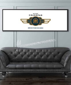 Military Crashpad Super Wide Canvas Print