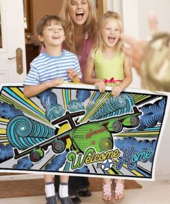 Military Deployment "Welcome Home" Banners