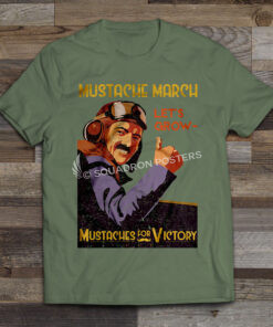 Mustache March T-Shirt