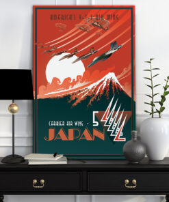 sp00601 Carrier Air Wing Five, Atsugi Japan canvas art.