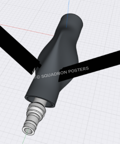 KC-135 Stratotanker Boom STL 3d model