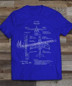 EA-6B Prowler Blueprint T-shirt