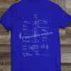 T-6 Texan (North American) Blueprint T-shirt T-6 Texan (North American) Blueprint T-shirt