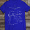 F-18 Blueprint T-shirt