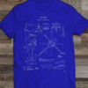 OH-58D Blueprint T-Shirt