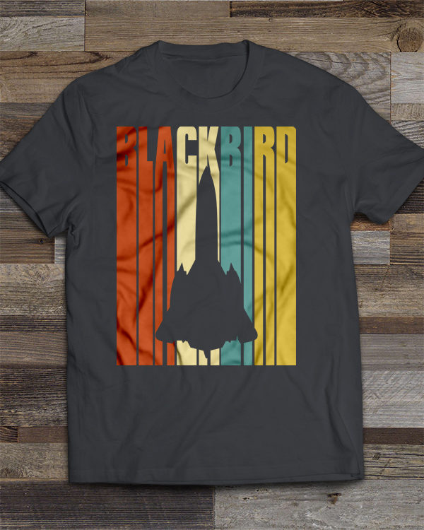 80's Retro SR-71 Blackbird T-shirt