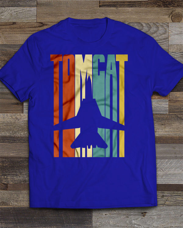 Top Gun Officially Licensed Tomcat T-Shirt - Black Graphic Tee With F-14 Tomcat Design, Sizes S-XXL - View #9