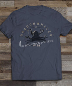 HSC-28 Dragon Whales Graphic Tee