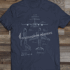 C-17 Globemaster III Blueprint T-shirt