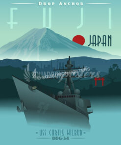 USS Curtis Wilbur DDG-54 Japan